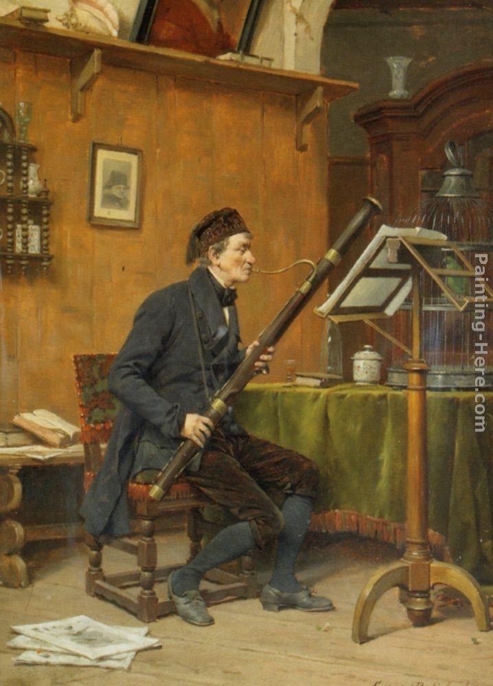 Gerard Portielje The Bassoon Player